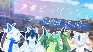 【サーモンランNW】青春(フルパ)って、革命(レボリューション)なんだ！！！ビッグランいくぞ【天辰ジキ/天嶺春暁/緑竜リエル/陽田白】
