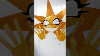 Drawing Sundrop on a big Canvas PT. 2 ☀️