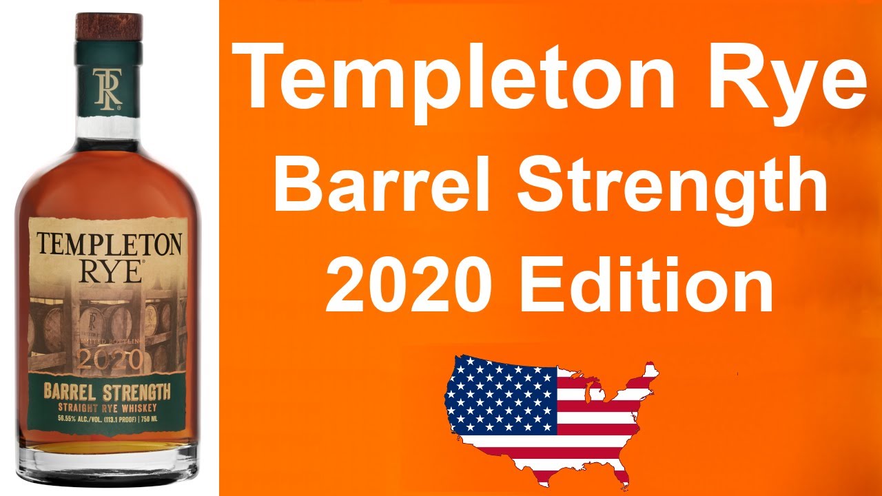 Templeton Barrel Strength 2020 Edition Straight Rye Whiskey Review