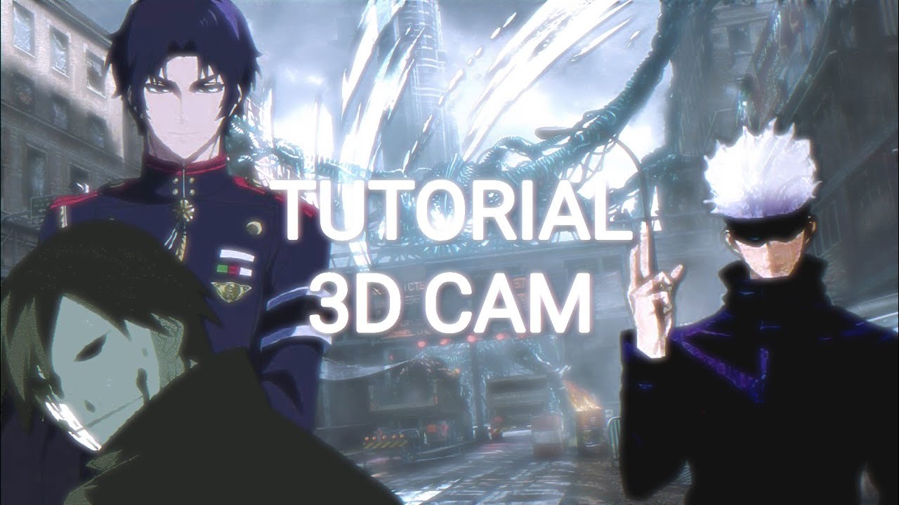TUTORIAL 3D CAM - ALIGHT MOTION (PRESET) - YouTube