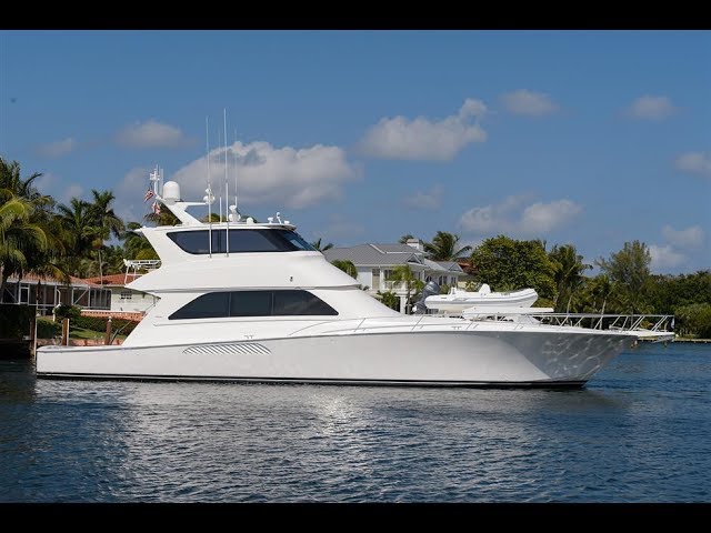 2006 Viking Yachts 74' Enclosed Bridge - Amazing Grace - For Sale With HMY