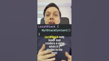VStack vs. LazyVStack