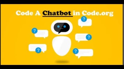 How to make a Chatbot in code.org