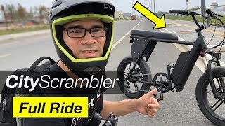 CityScrambler - Full Ride Video (52V / 19.2Ah Pack)