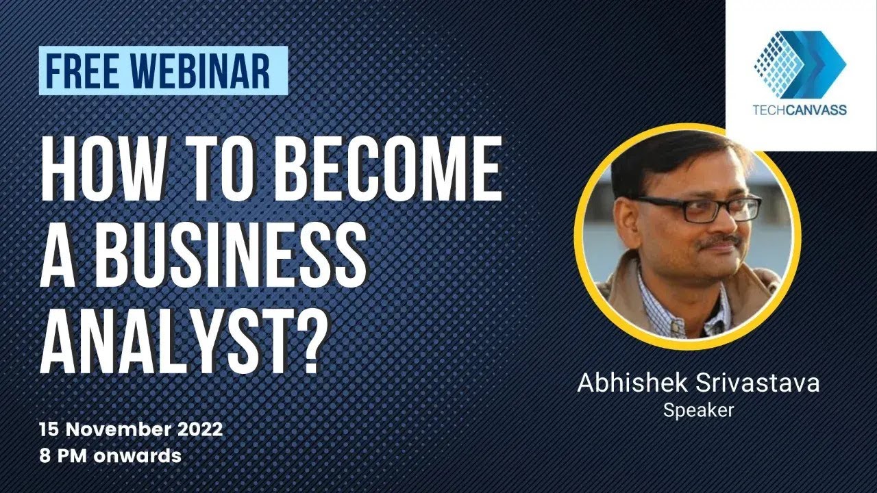 how-to-become-a-business-analyst-techcanvass-youtube