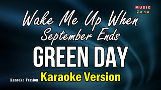 Download Lagu Green Day - Wake Me Up When September Ends (KARAOKE VERSION) MP3