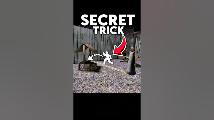 Granny Well Secret Trick💀🔥#granny #grannyglitches #grannygame #granny1