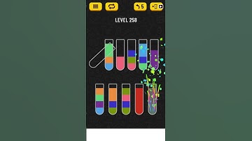 【Water Sort Puzzle】 Level 258