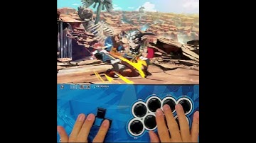 Unika Overdrive⏐Half-Circle Back Forward motion (632146) in GGST ⏐ Mixbox / Keyboard / Leverless