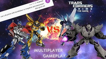 Transformers Prime The Game Wii U Multiplayer (Brawl Tournament) Part 115