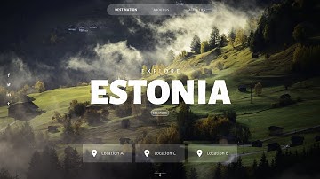 Landing page design | Web design Adobe XD