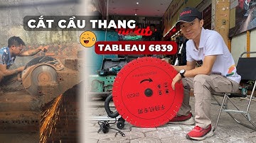 Sử Dụng Máy Cắt Tường Lưỡi 600mm Đi Cắt Cầu Thang Tại Công Trình | Tableau 6839