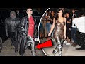 Julia Fox Wears Kim Kardashian’s Silver Boots with Kanye