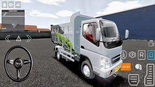 Dump Truck Pasir by IDBS Indonesia Truck Simulator Update V6.0 - Android Gameplay HD 2046 screenshot 4