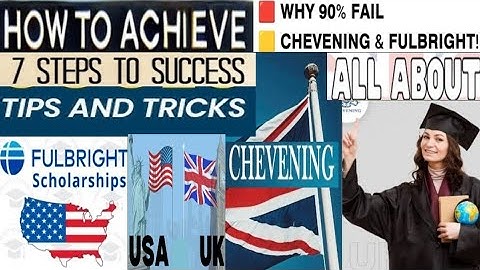 Fulbright Scholarship 2025 Roadmap: Everything you need to know Chevening Scholarship 2025 in UK|US|