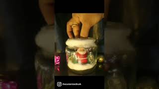 DIY Snow Globe l Christmas Craft l Christmas Decor