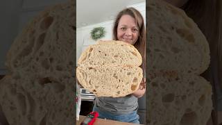 Artisan Sourdough Crumb Shot and Scoring #sourdough #shorts