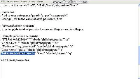 cs 1.6 admin ot amxmod user.ini