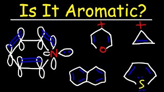 Aromatic, Antiaromatic, or Nonaromatic  Huckel's Rule  4n+2  Heterocycles