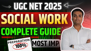 UGC NET Social Work 2025 📚 अभी से कैसे करें तैयारी? Full Guide!