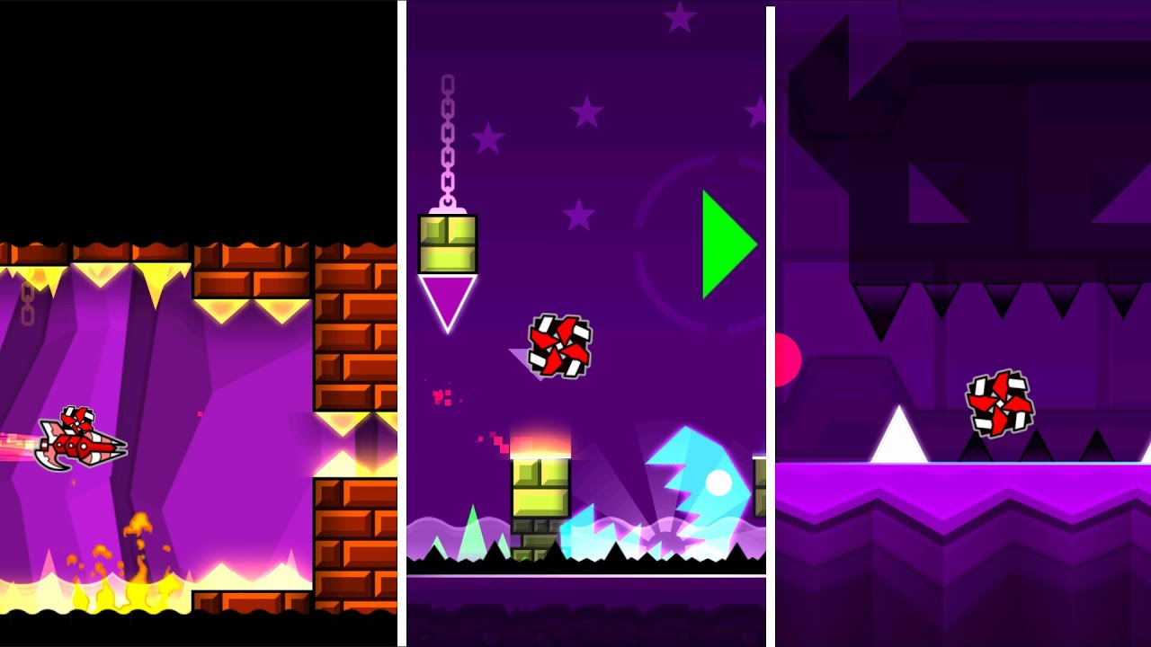 Geometry Dash Meltdown - ALL LEVELS / ALL COINS | Geometry Dash - YouTube