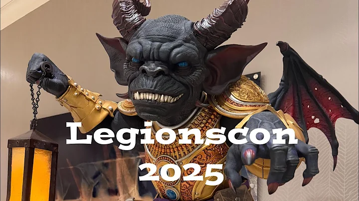 Mythic Legions NEW Wave Reveal! LegionsCon 2025 Displays & Custom Figures