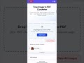 Convert Images to PDF Online Free 🔥