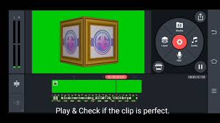 How to make 3D cube rotating logo on mobile - Animated rotating logo in Kinemaster - 3d Cube Logo