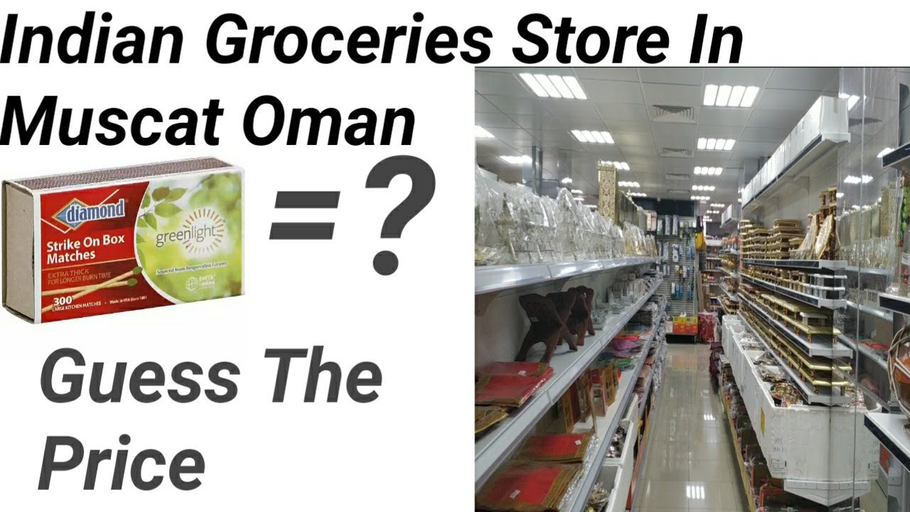 Indian Groceries Store And Costs In Muscat Oman/ Telugu Vlog In Muscat