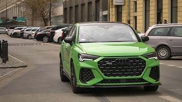 Audi RS Q3 Sportback 400hp | Warsaw | exhaust sound, revs, acceleration