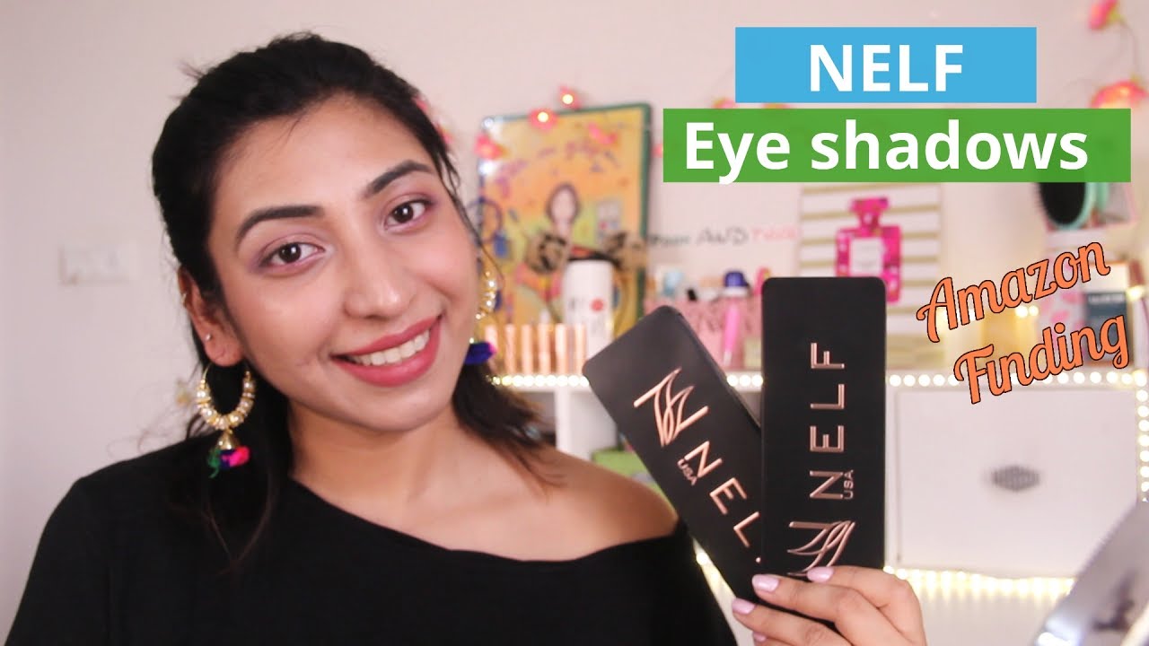 NELF Eye shadow Palettes | Try On, First Impression, Review