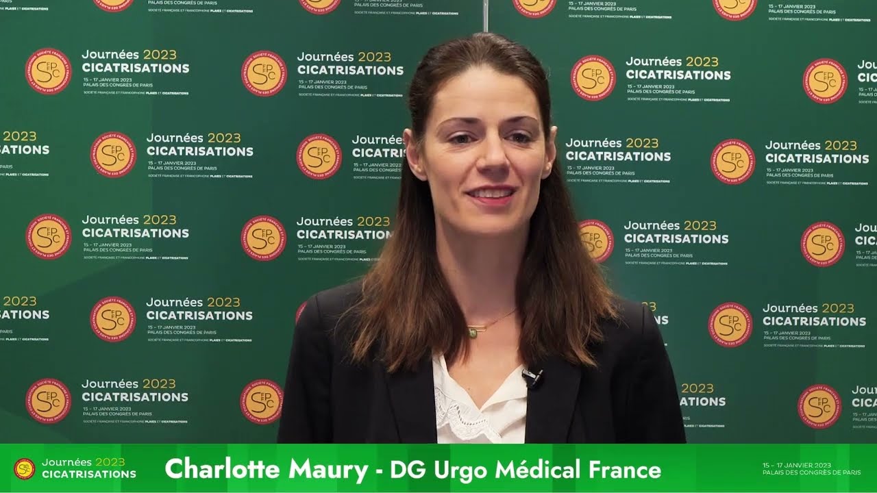 Journées Cicatrisations 2023 - Charlotte Maury, Directrice Général France URGO Medical France