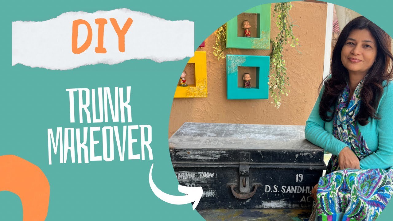 In The Mix: DIY - Steamer Trunk Bar  Steamer trunk, Diy bar, Trunk makeover