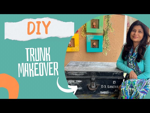 In The Mix: DIY - Steamer Trunk Bar  Steamer trunk, Diy bar, Trunk makeover