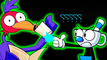 4 THE CUPHEAD SHOW ANIMATIONS "Woodpecker" Sound Variations in 31 Seconds