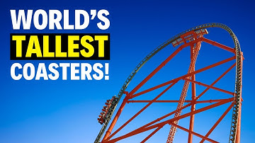 Top 10 Craziest & TALLEST Roller Coasters In The World!