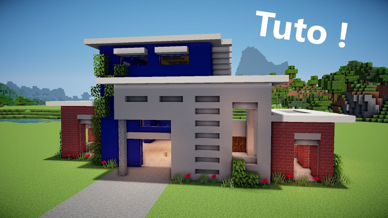 TUTO #63 | Comment Faire un Petit Commissariat de Police sur MINECRAFT