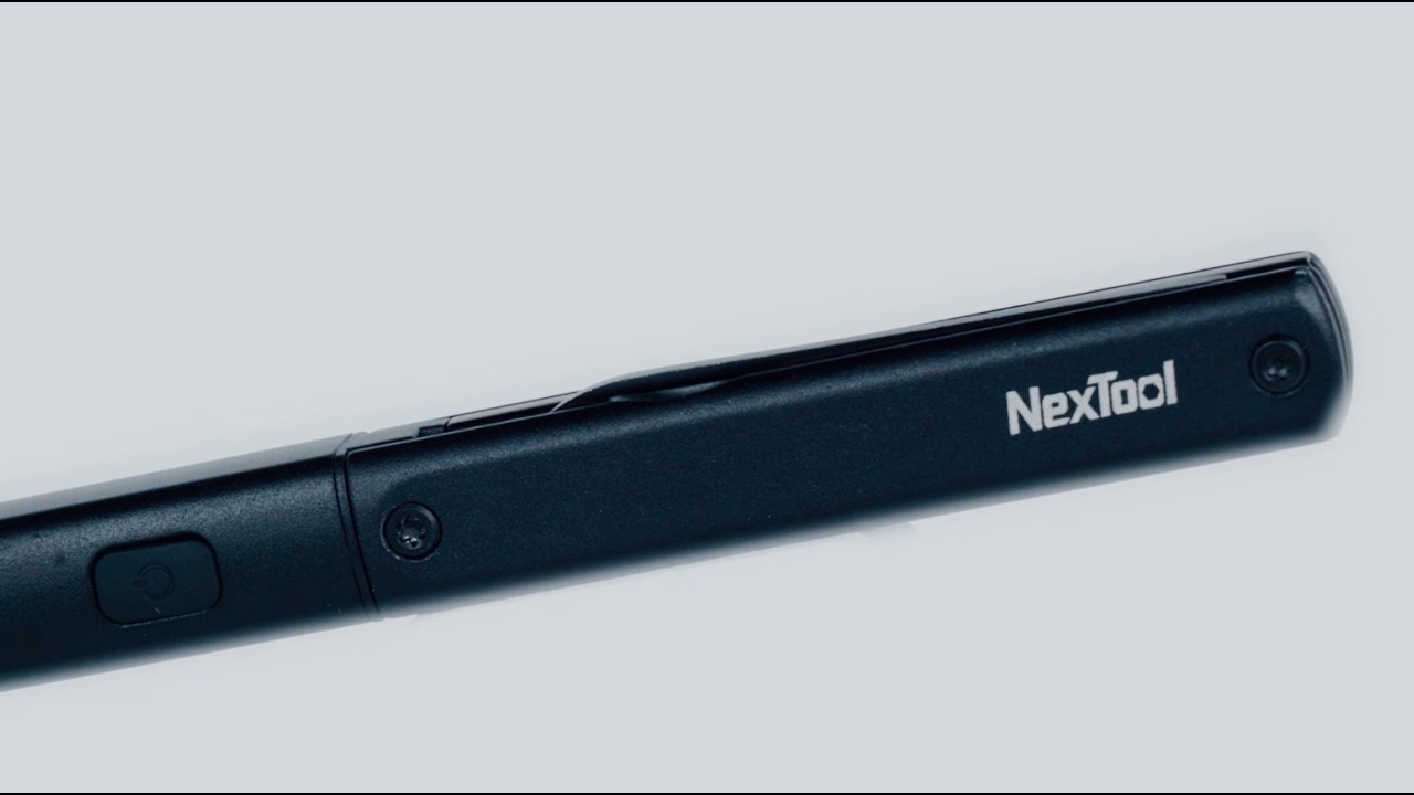 Nextool Np10 NexTool N1 3-in-1 Pen Tool: Flashlight + Scissors + Blade - YouTube