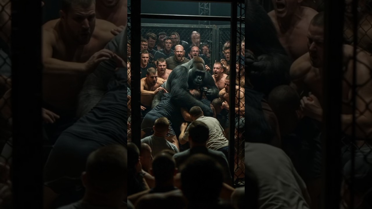 Gorilla vs Fighters – The Ultimate Cage Battle 