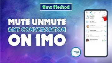How to Mute Unmute Any Conversation on Imo 2024 | Skill Wave