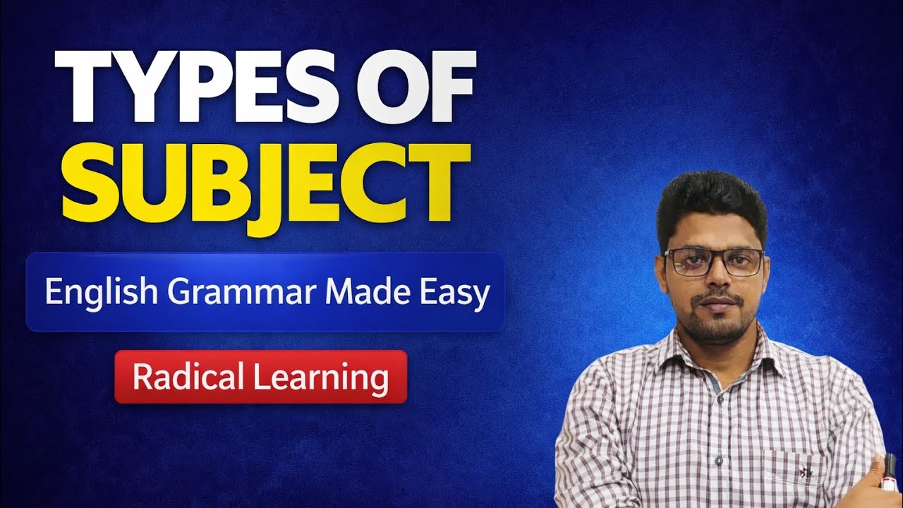 Types of Subject in English Grammar | Complete Explanation with ...