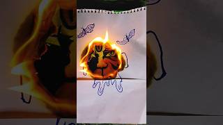 Hanuman ji drawing 🔥🙏 #magicart #art #hanuman #viralshort #youtube
