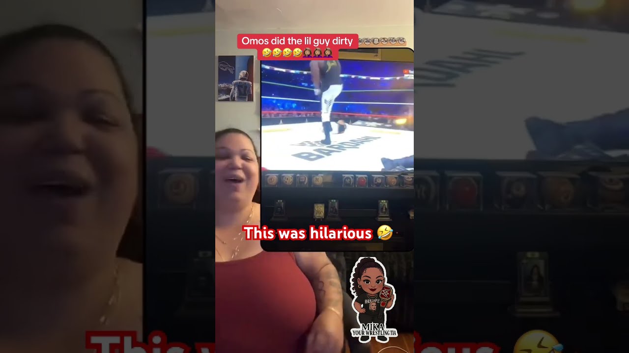 Omos Did Microman So Dirty Tripleaaa Triplemania Wwe