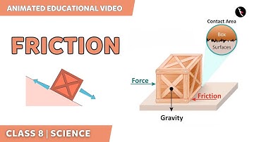 Friction | Friction Full Chapter Class 8 Science | NCERT Science Class 8 Chapter 12 | Class 8