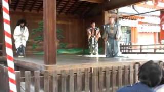 八坂神社 狂言奉納 2010 07 25