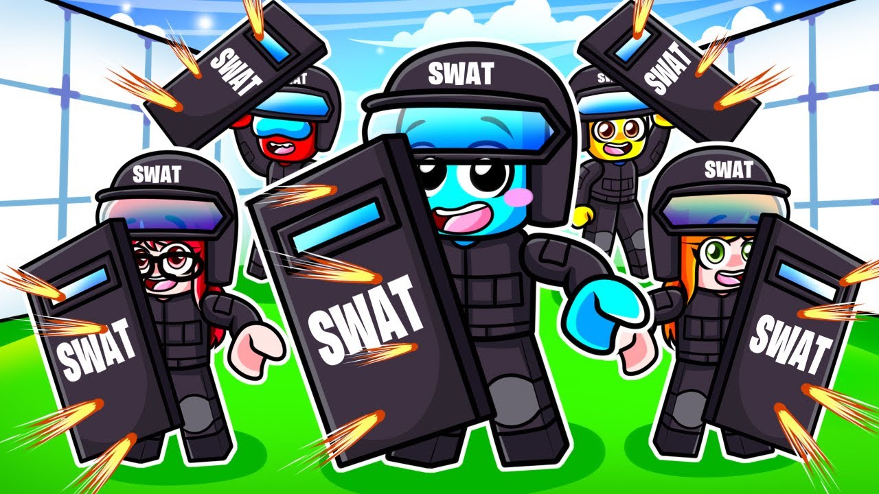 Nos Convertimos en EQUIPO SWAT en Roblox RIVALS!