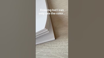 Drawing but I can only used the color…