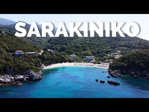 Sarakiniko Beach, Parga