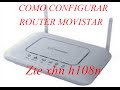 Como Configurar Router Zte xhn h108n Modo bridge