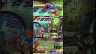 CPU Balrog Hidden Boss 🥊 Street Fighter Alpha 3 Arcade #Shorts #retrogaming #capcom #streetfighter